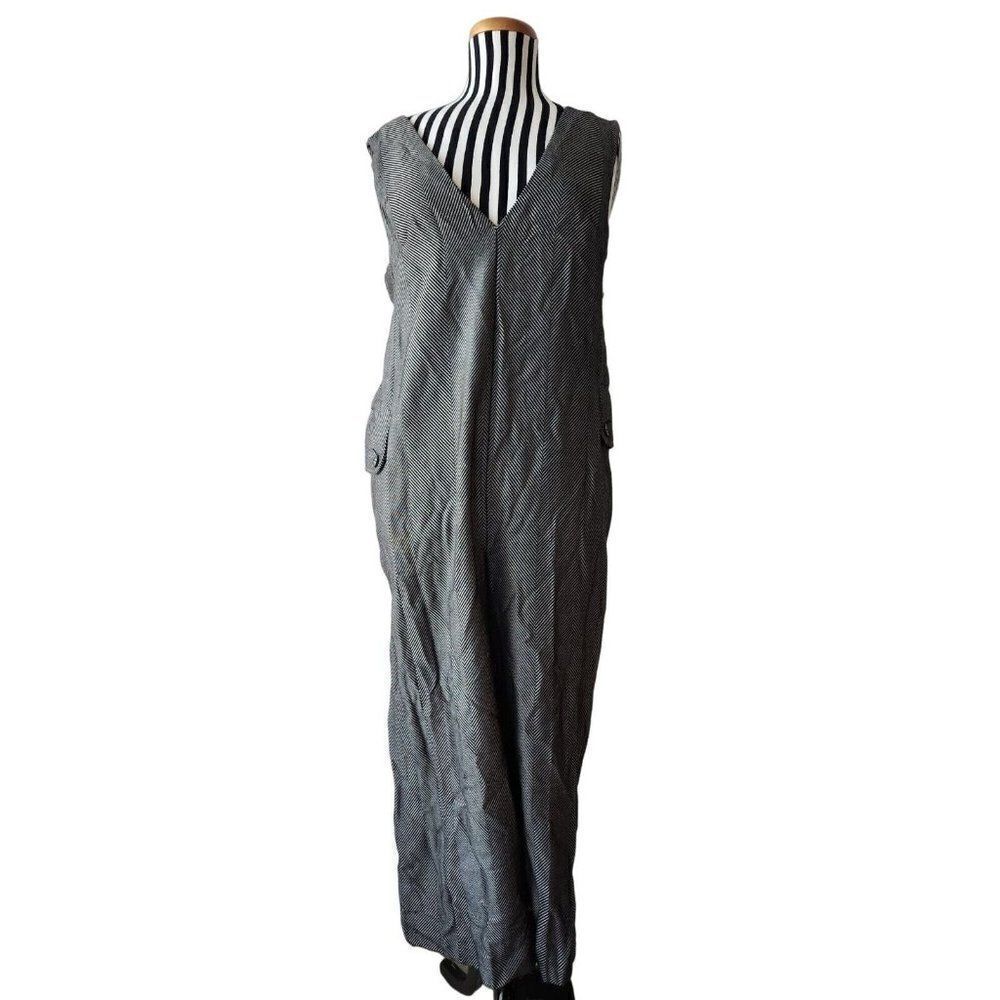 Cartonnier Anthropology Gray Jumpsuit Size Small Lagenlook Oversized